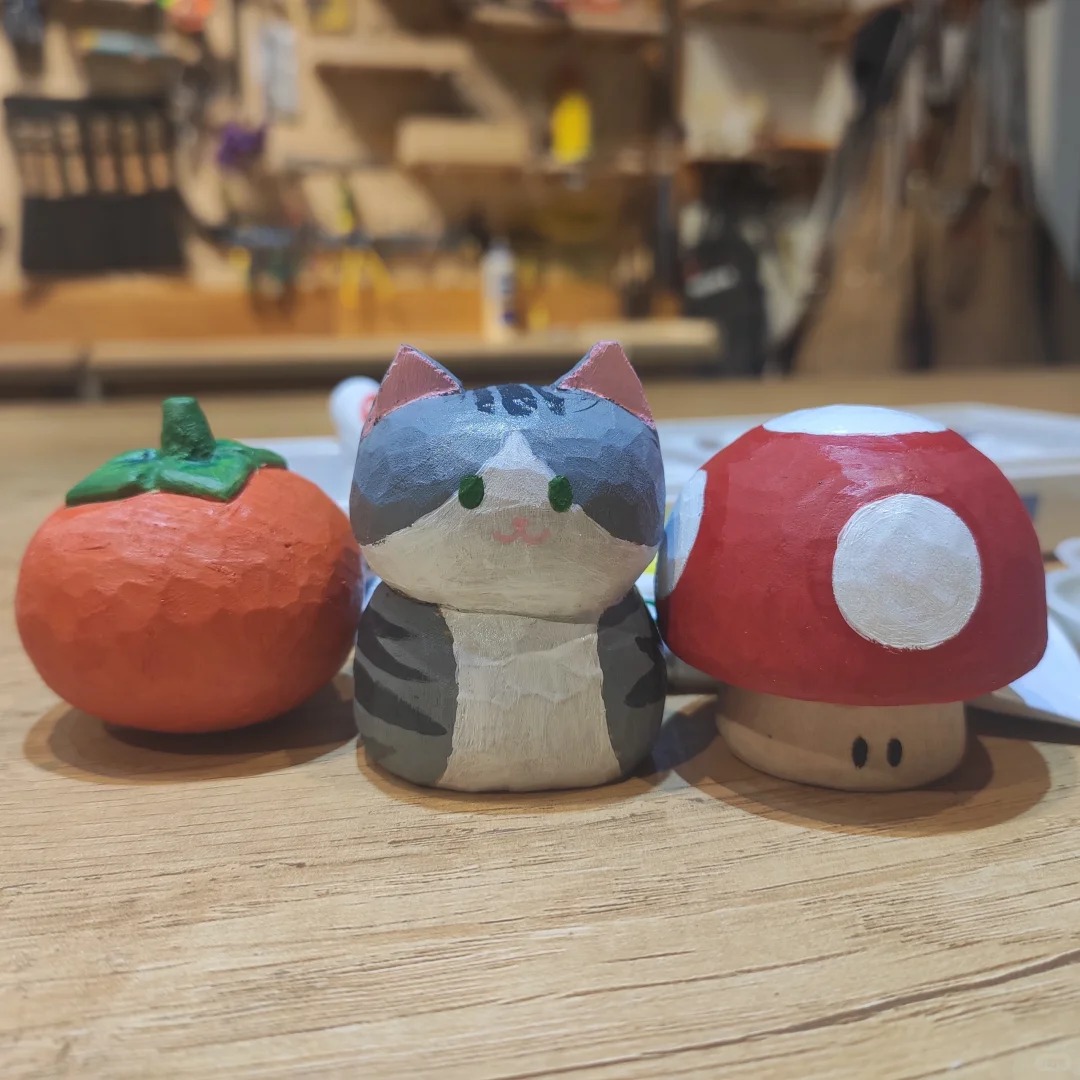 林涧木舍：尝试下雕个木头吧