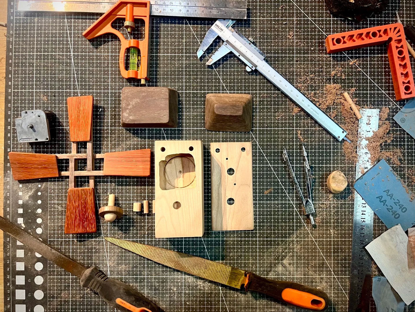 林涧木舍：风车八音盒，这次还做了部件细化展示