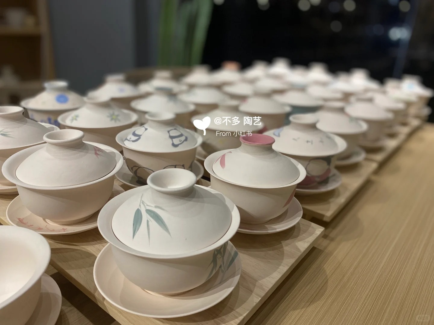 名煲陶艺：记录画盖碗的日子