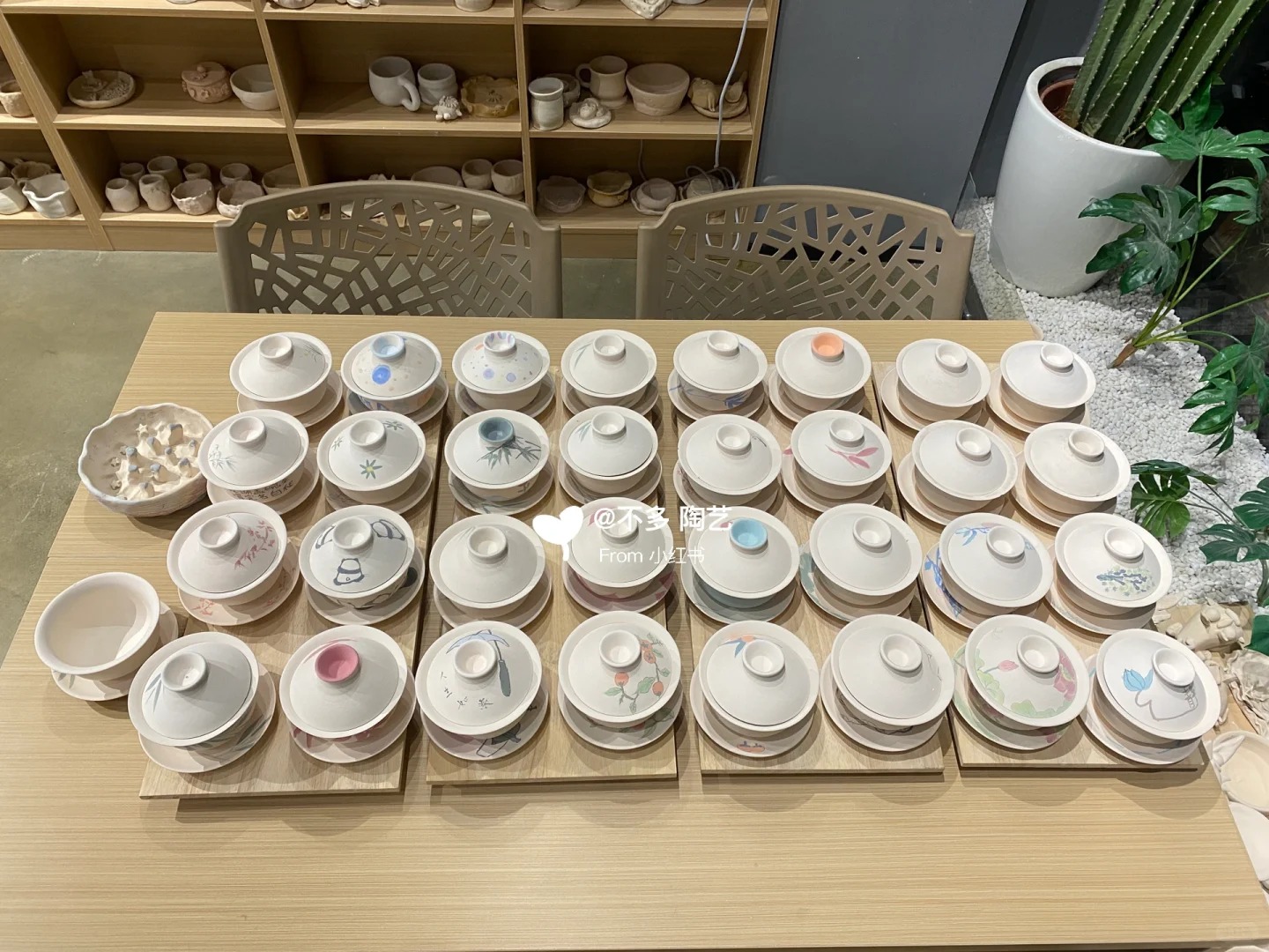 名煲陶艺：记录画盖碗的日子