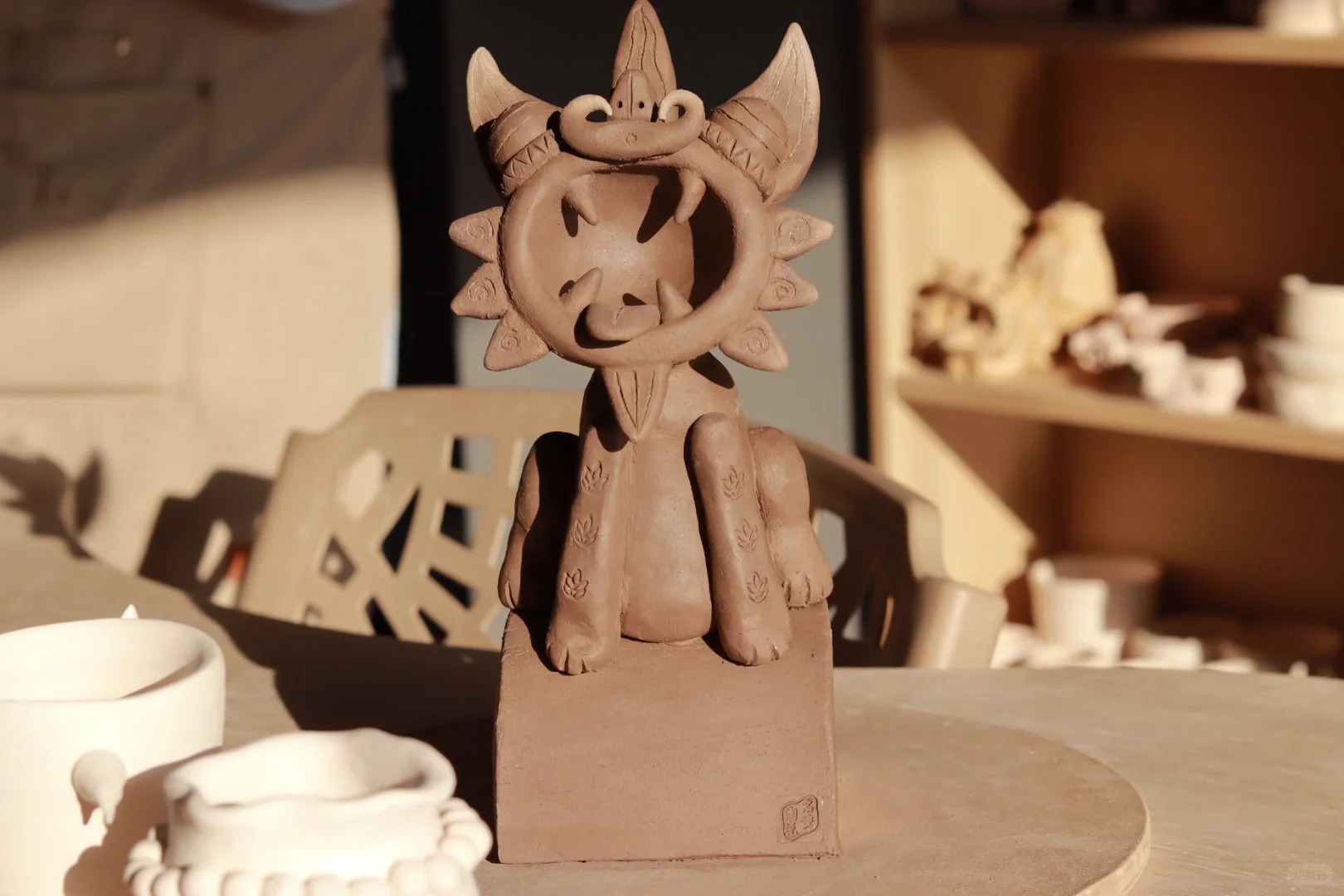 名煲陶艺：记录捏瓦猫的日子