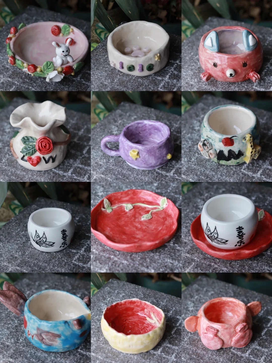 名煲陶艺：客作陶艺DIY，出窑啦