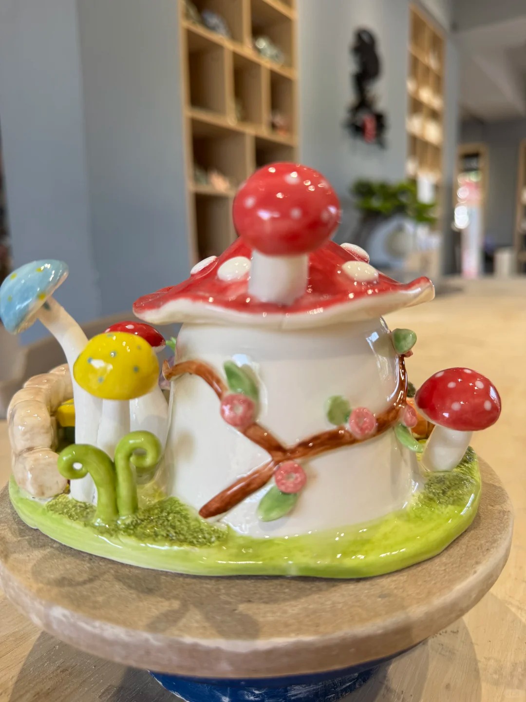 名煲陶艺：陶艺DIY，蘑菇房子来啦