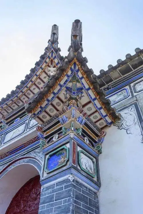 建筑彩绘(白族民居彩绘)