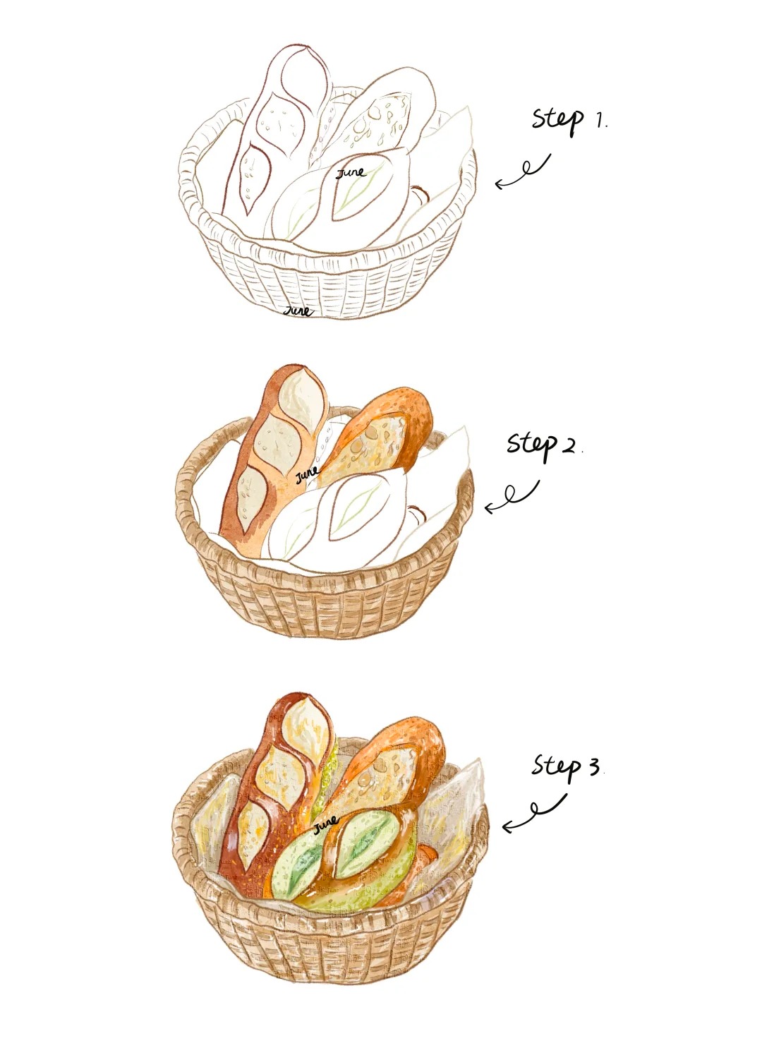 梧桐张：插画日记D40 | 能量早餐开启新的一天