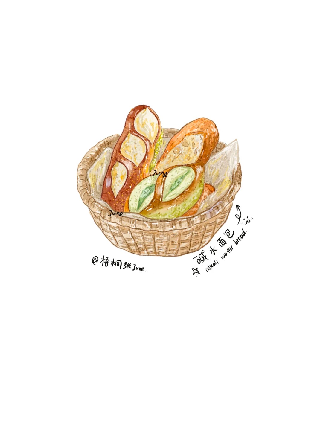 梧桐张：插画日记D40 | 能量早餐开启新的一天