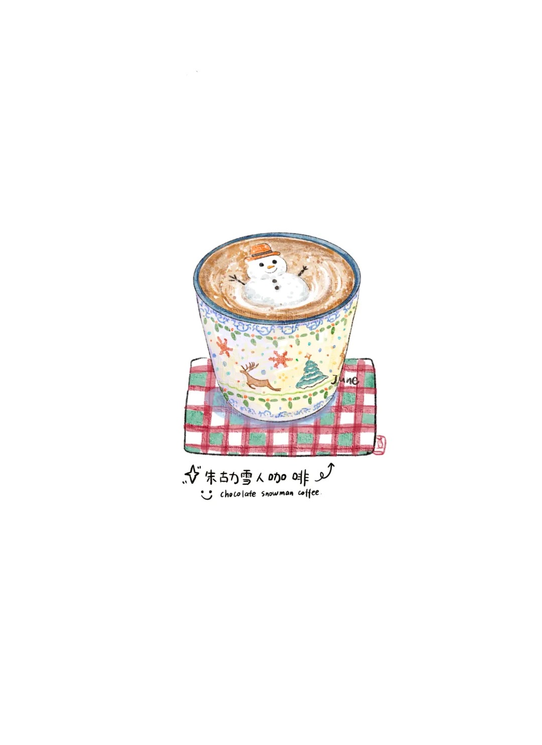 梧桐张：插画日记D59 | MERRY CHRISTMAS