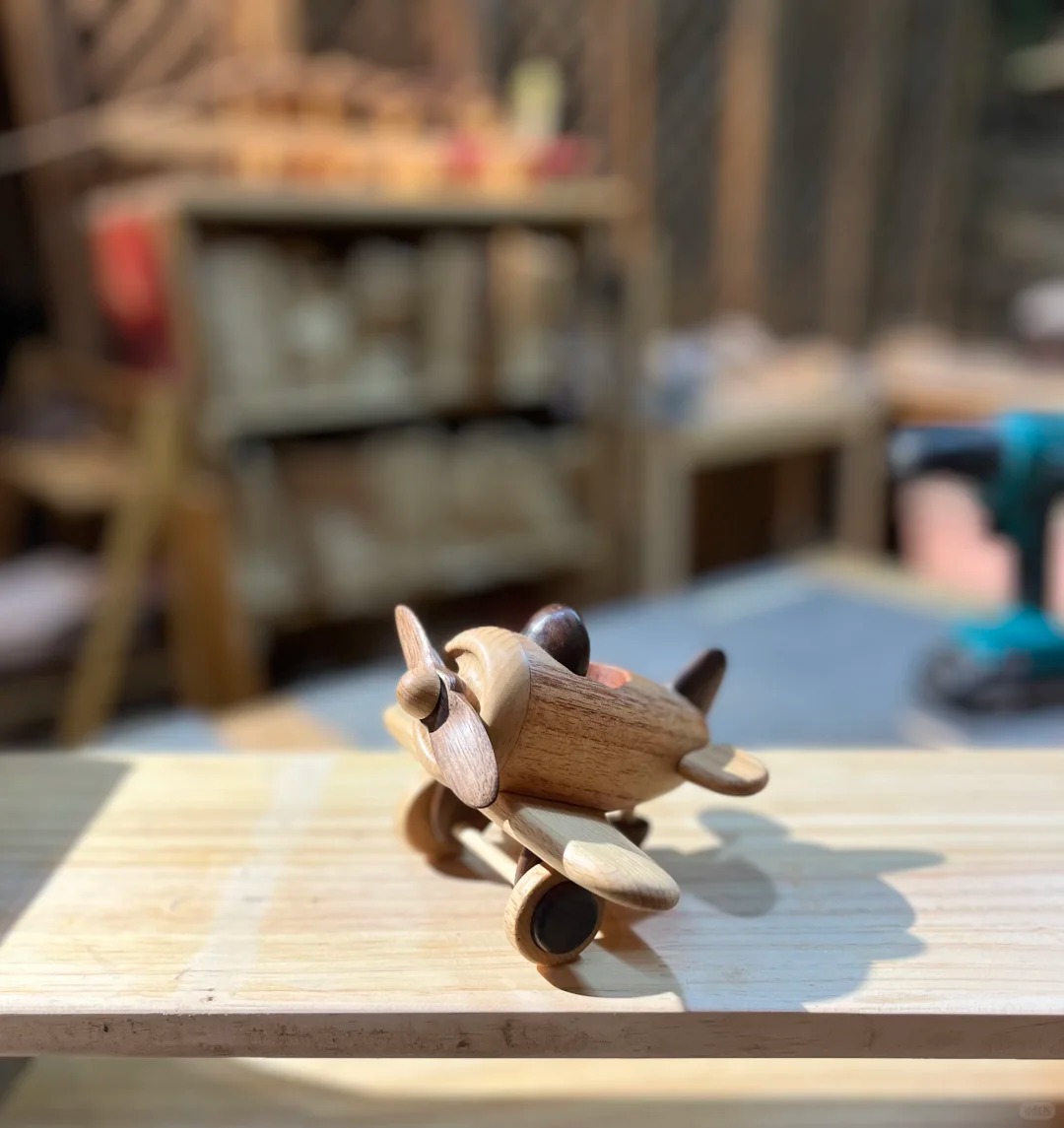 林涧木舍：Q版胖飞机