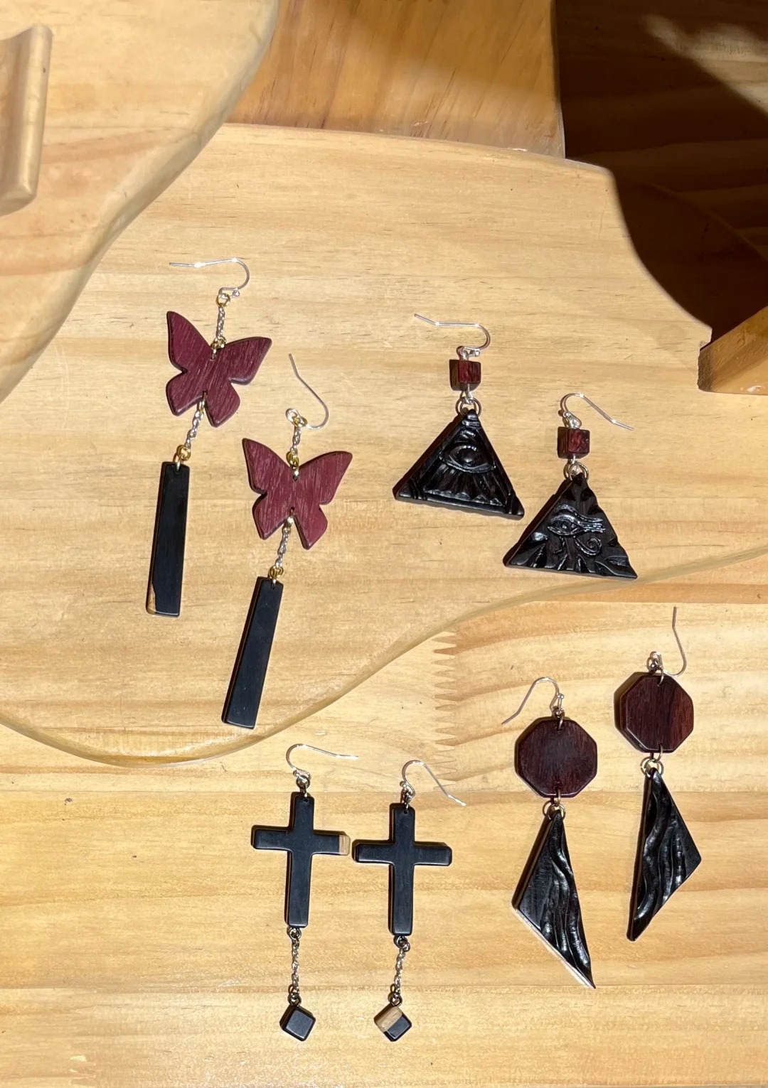 林涧木舍：这个耳环真的太绝了，谁懂？